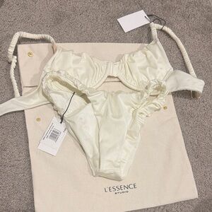 Cream Women's swimsuit